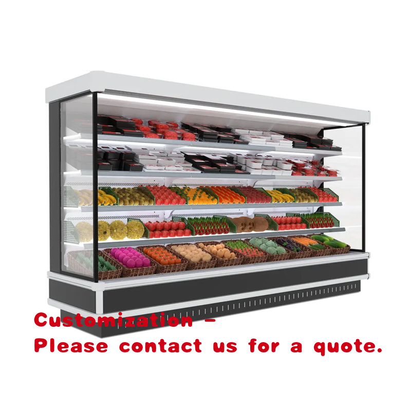 Commercial Chest Freezer - custom.Hot Sale Double-Door Freezer Upright Glass