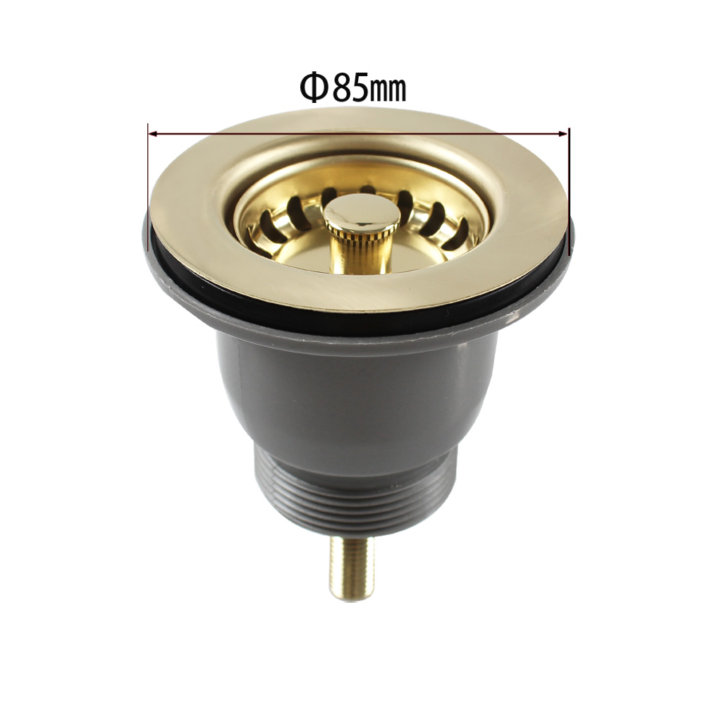 Talea 114MM Polished Golden Co - огляд і ціна Commercial Kitchen Bin